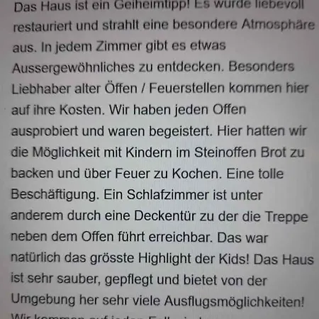 Σπίτι διακοπών Ferien Im Baudenkmal Toggenburg Bergli *